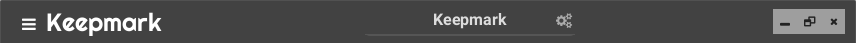 New Keepark Top Bar