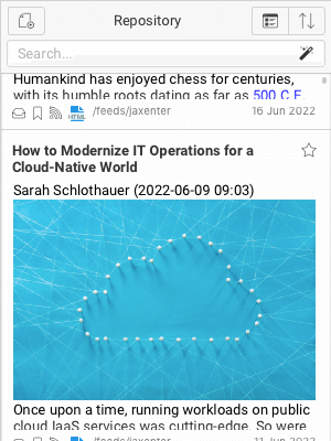 List of documents with visible preview